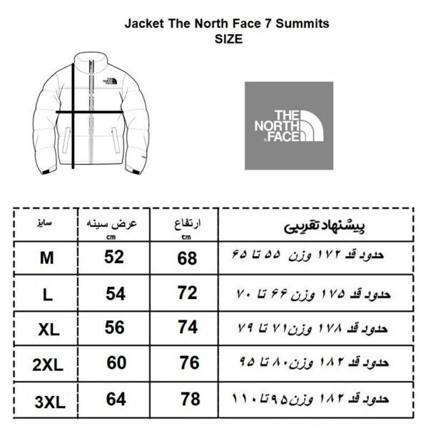 کاپشن کوهنوردی مردانه نورث فیس مدل Himalayan Parka