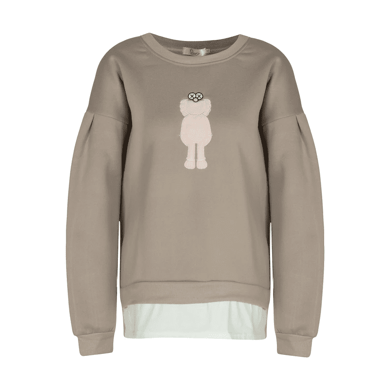 سویشرت زنانه مدل QB-5582-1 سویشرت زنانه مدل QB-5582