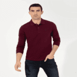 پولوشرت آستین بلند مردانه پیر کاردین مدل P-SO-ZER1