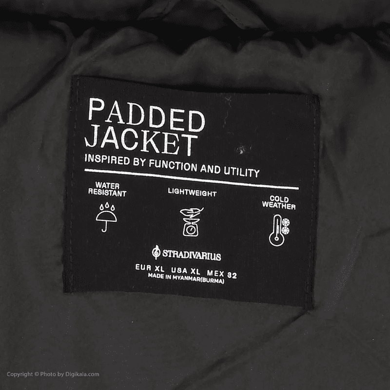 کاپشن زنانه استرادیواریوس مدل Short Puffer Jacket