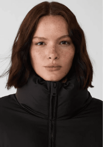 کاپشن زنانه استرادیواریوس مدل Short Puffer Jacket کاپشن زنانه استرادیواریوس مدل Short Puffer Jacket