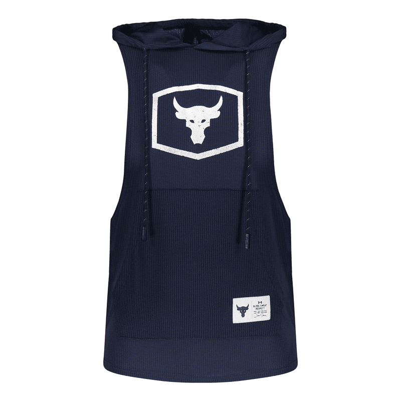 هودی ورزشی مردانه بدون آستین Project Rock- Under Armour