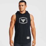 هودی ورزشی مردانه بدون آستین Project Rock- Under Armour