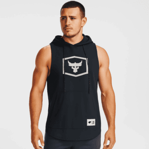 هودی ورزشی مردانه بدون آستین Project Rock- Under Armour