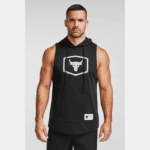 هودی ورزشی مردانه بدون آستین Project Rock- Under Armour