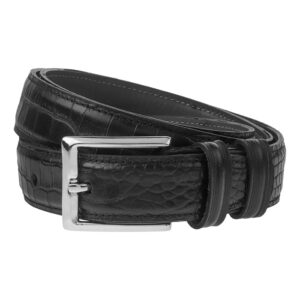 کمربند چرمی مردانه تبریز مدل کروکودیل