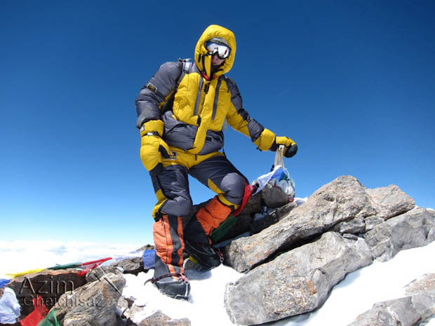 عظیم قیچی ساز کوهنورد فاتح قله اورست