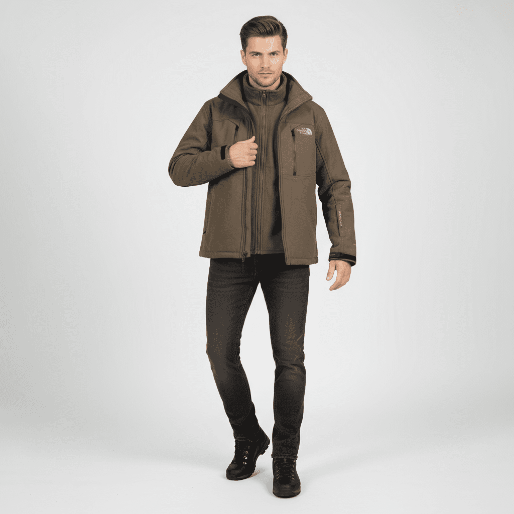 کاپشن کوهنوردی مردانه نورث فیس مدل SUMMIT SERIES