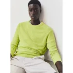 پلیور مردانه مانگو مدل Bouclé Knit Sweater 