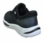 کفش پیاده‌روی و روزمره اسکیچرز مردانه مشکی مدل Arch Fit Air-Cooled