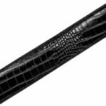ست هدیه کیف و کمربند مردانه چرم طبیعی طرح کروکودیل