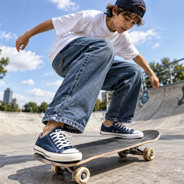 کتانی کانورس چاک تیلور 70 (Converse Chuck 70 Low Navy