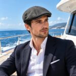 کلاه انگلیسی Flat Cap مدل نیوزبوی-1